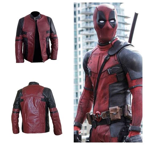 deadpool replica jacket|deadpool jacket for men.